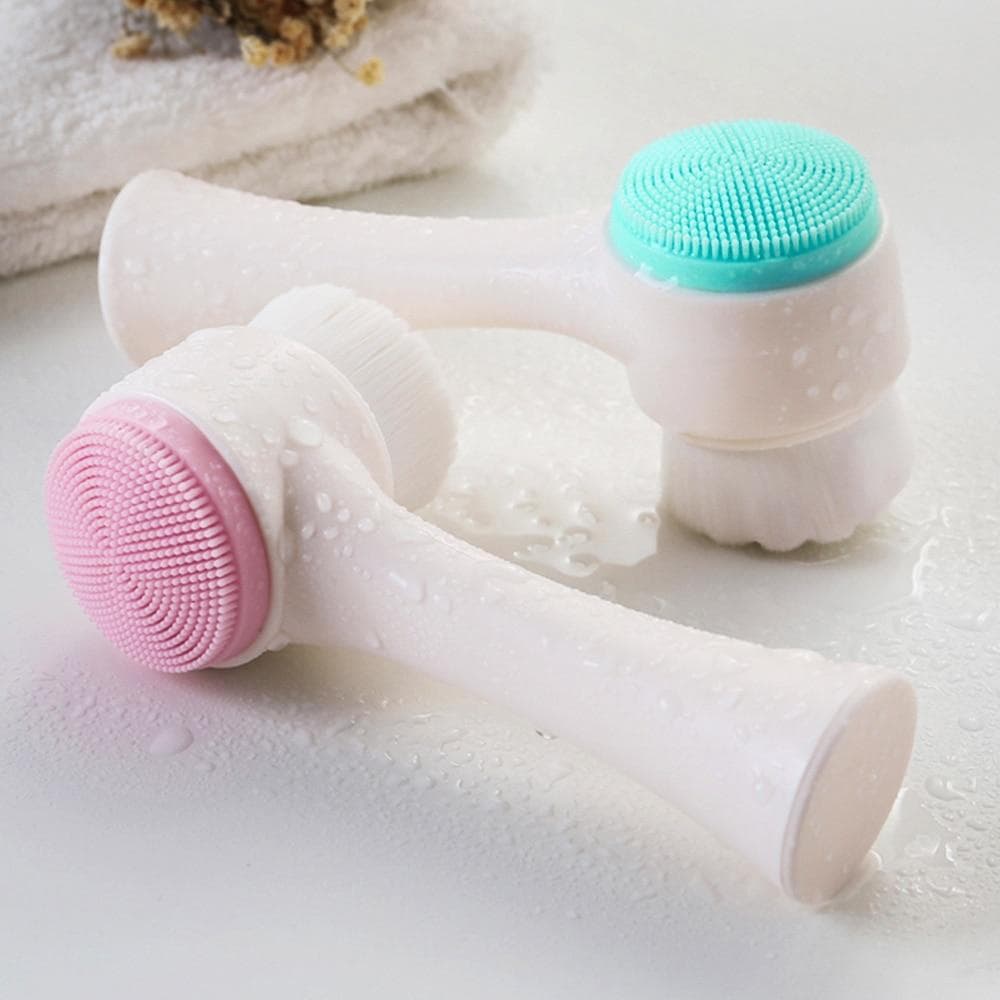 Dual Side Face Cleansing Brush (एउटा किन्दा अर्को सित्तैमा)