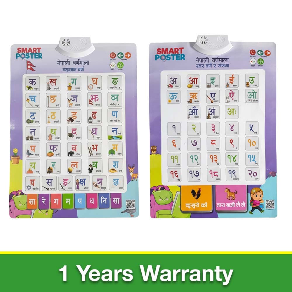 Kids Interactive Poster (1 Years Warranty)