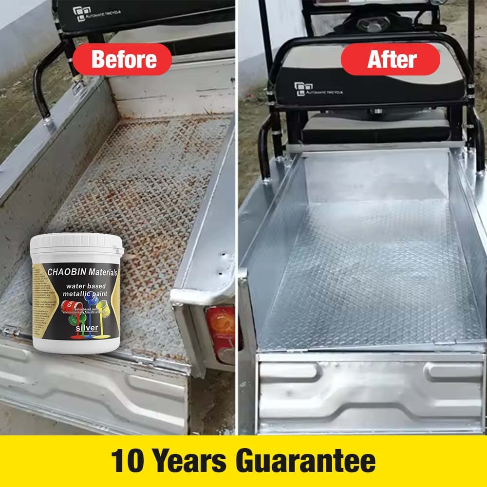 Anti-Rust Silver Metallic Paint(10 Years Guarantee)
